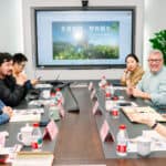 Jeff meets with Chinese government officials in Shanghai